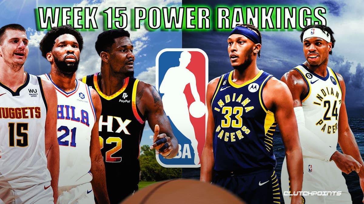 NBA Power Rankings, NBA Power Rankings Week 15, Nuggets Power Rankings, Sixers Power Rankings, Suns Power Rankings