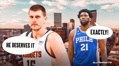 Nikola Jokic, Joel Embiid, Denver Nuggets, Philadelphia 76ers