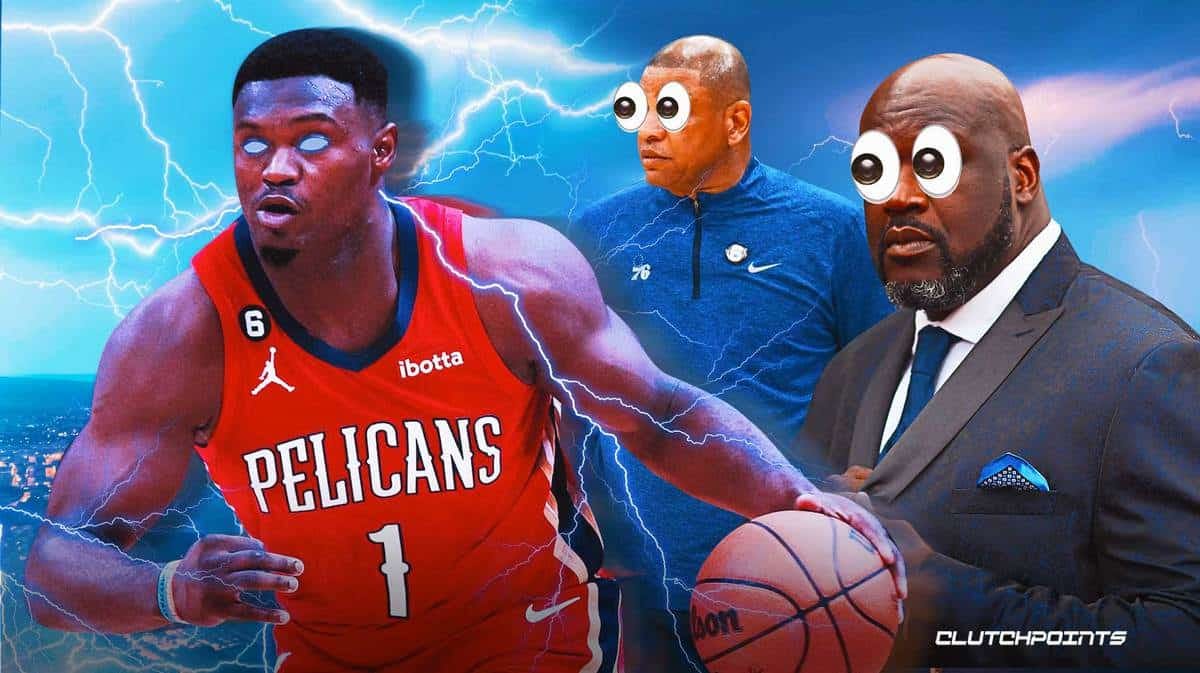 Pelicans, Sixers, Zion Williamson, Doc Rivers, Shaquille O'Neal