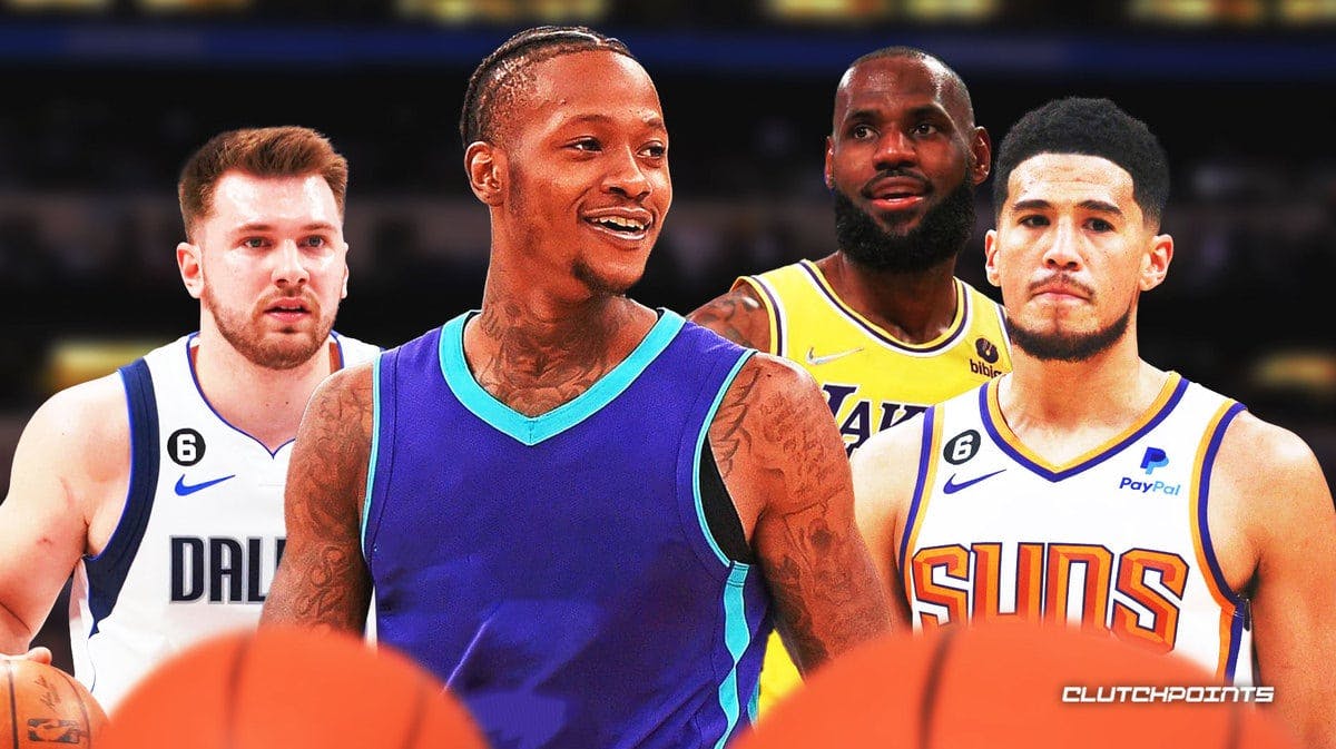 Terry Rozier, LeBron James, Devin Booker, Luka Doncic, Hornets, Suns, Lakers, trade, trade destinations