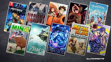 Top 10 Upcoming Switch exclusives games Metroid Prime 4 Front Mission 2 Remake Advance Wars 1+2 Re-Boot Camp Bayonetta Origins Cereza and the Lost Demon Fae Farm Pikmin 4 The Legend of Zelda Tears of the Kingdom Master Detective Archives Rain Code Metal Slug Tactics Fitness Boxing Fist of the North Star
