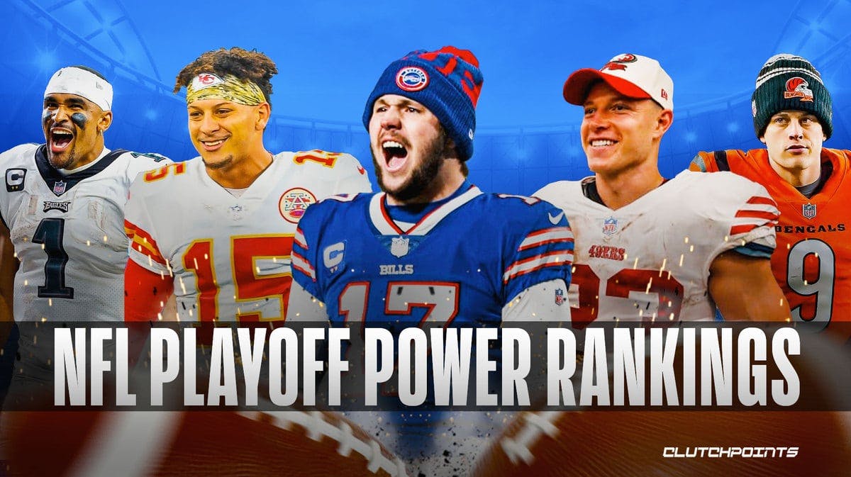 NFL Power Rankings, NFL Playoff Power Rankings, Chiefs Power Rankings, Bills Power Rankings, Eagles Power Rankings