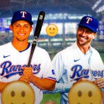 Jacob deGrom, Corey Seager, Texas Rangers