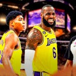 LeBron James, Rui Hachimura, Lakers