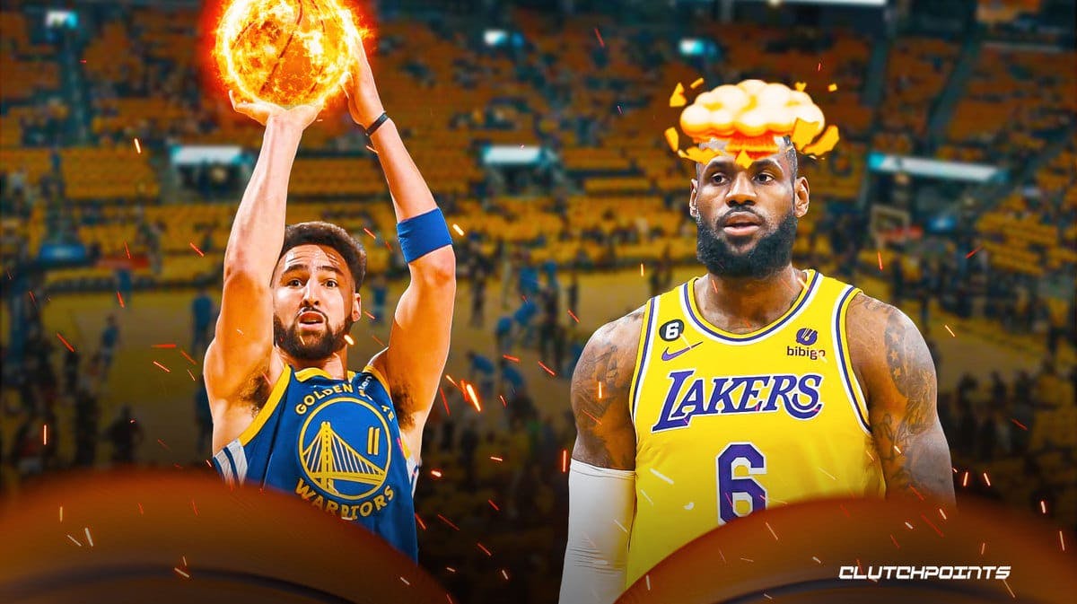 Klay Thompson, LeBron James, Los Angeles Lakers, Golden State Warriors