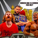 Sami Zayn, Cody Rhodes, Roman Reigns, Royal Rumble
