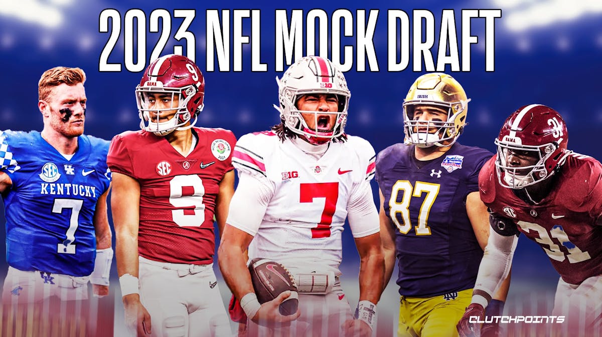 NFL Mock Draft, NFL Draft, Bryce Young, Bears draft, Colts draft