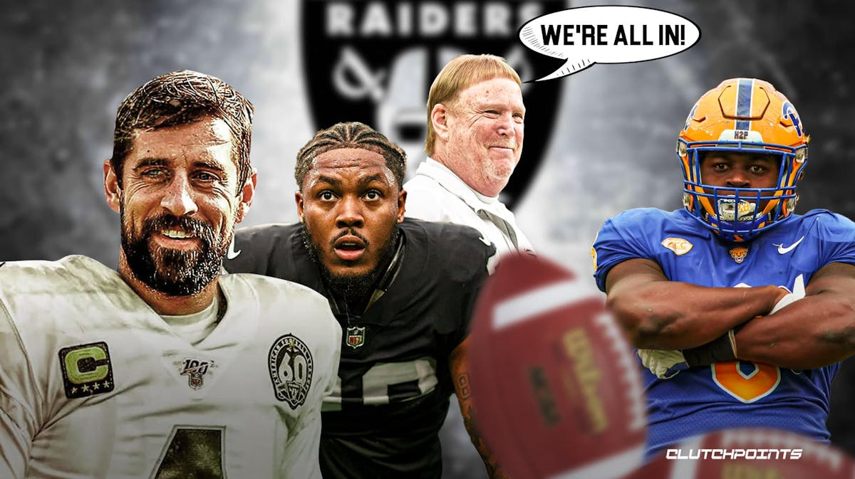 Las Vegas Raiders, Raiders offseason, Raiders offseason predictions, NFL offseason, Aaron Rodgers