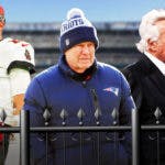 Tom Brady, Bill Belichick, Robert Kraft, New England Patriots, Tampa Bay Buccaneers