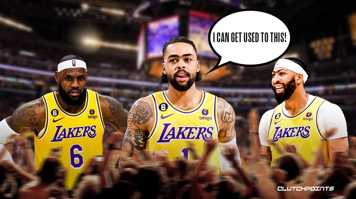 D'Angelo Russell, Lakers, LeBron James, Anthony Davis