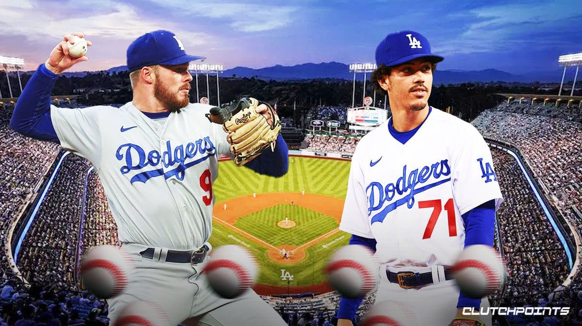 Dave Roberts, Gavin Lux, Miguel Vargas, Los Angeles Dodgers