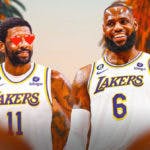 LeBron James, Kyrie Irving, Los Angeles Lakers, Tristan Thompson