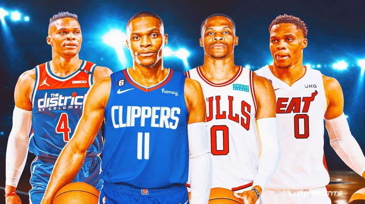 Russell Westbrook, Russell Westbrook buyout, Clippers, Wizards, Bulls, Heat, Jazz