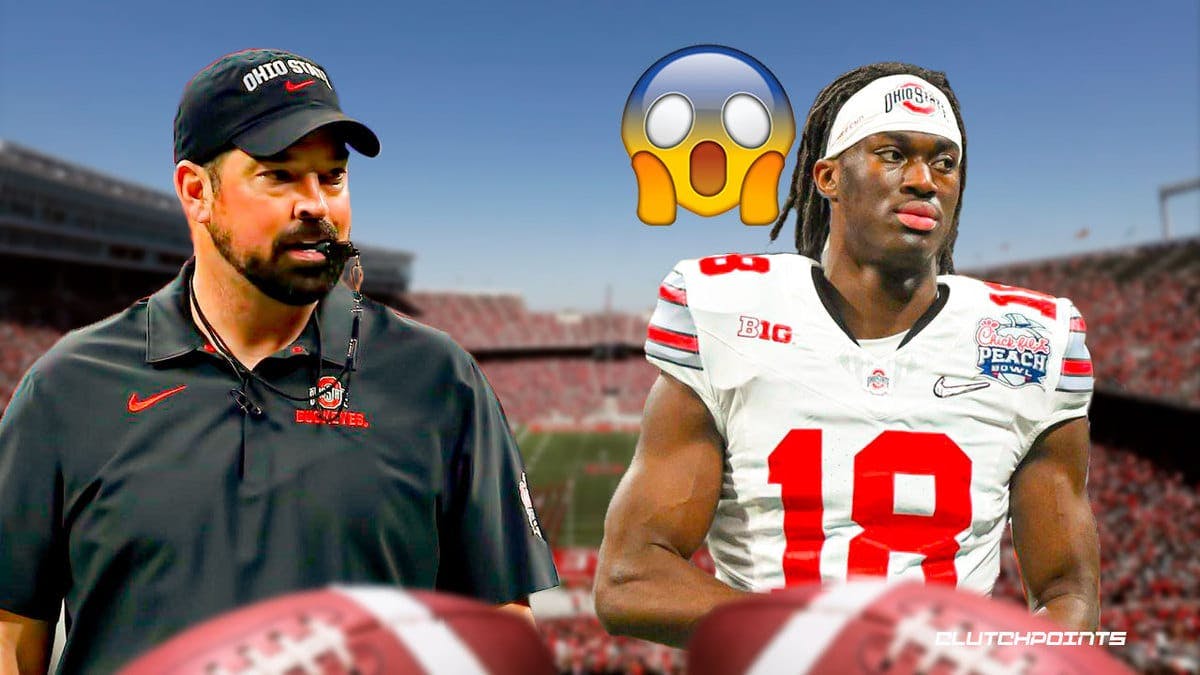 Ryan Day, Ohio State football, Marvin Harrison Jr, Ryan Day Marvin Harrison Jr, Marvin Harrison Ohio State