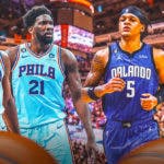 Sixers, Magic, James Harden, Joel Embiid, Paolo Banchero, Franz Wagner