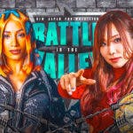 Mercedes Moné, KAIRI, WWE, New Japan Pro Wrestling, Battle in the Valley,