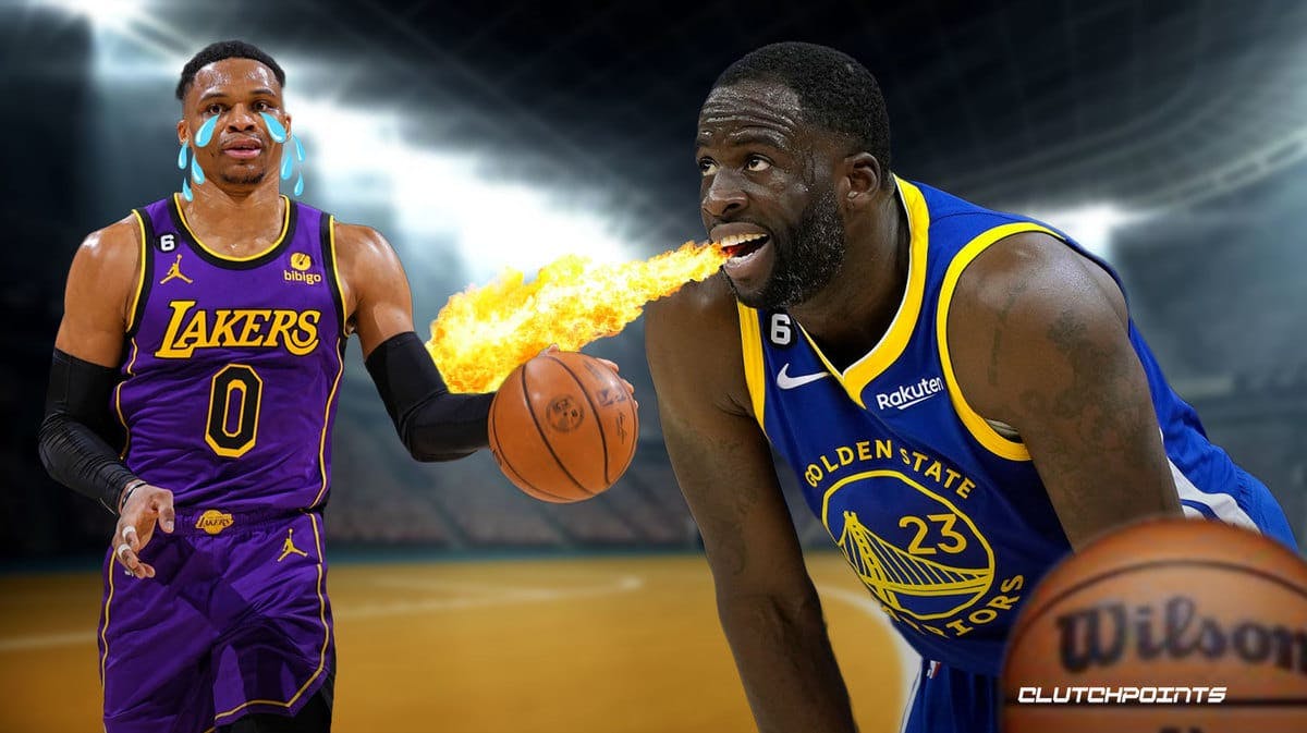 Draymond Green, Golden State Warriors, Russell Westbrook, Los Angeles Lakers