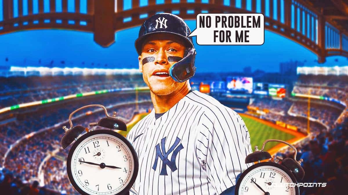 Aaron Judge, Yankees, pitch clock