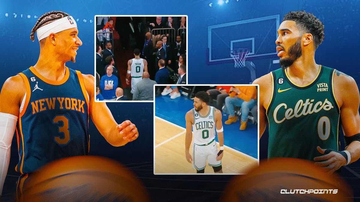 Jayson Tatum Celtics ejection Knicks
