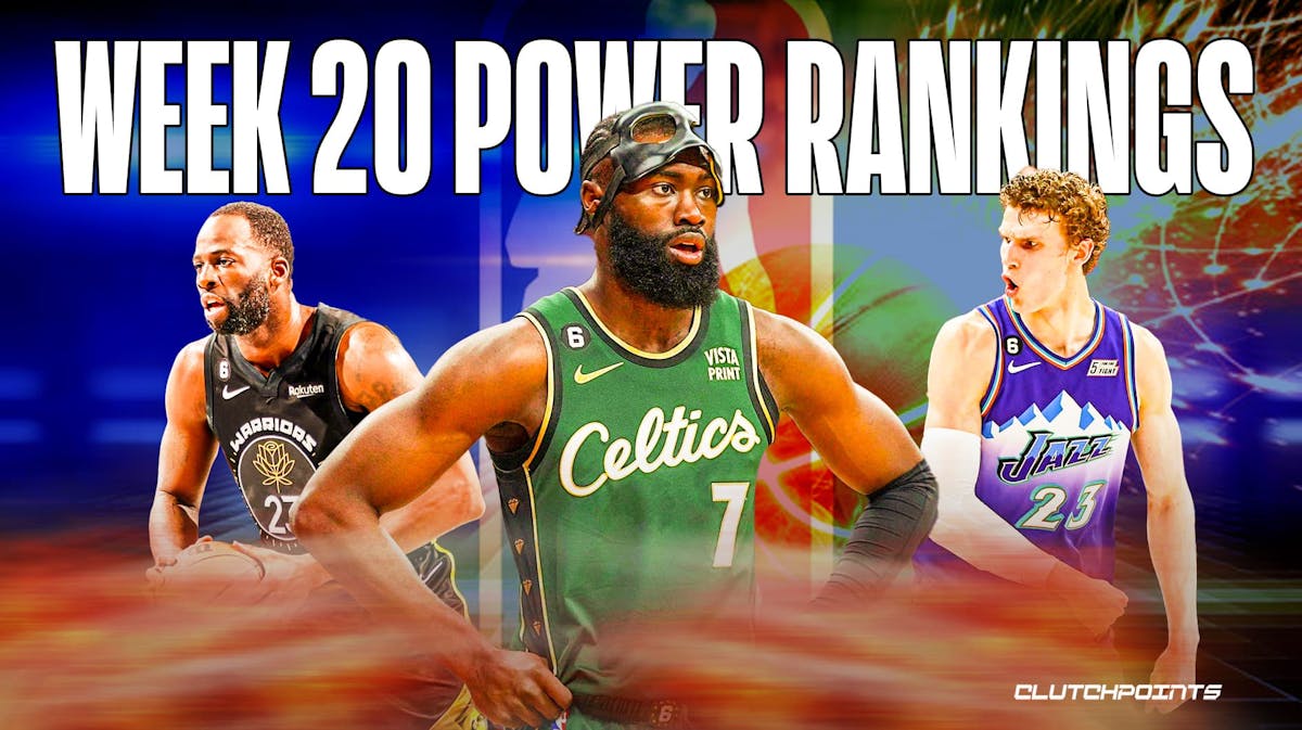 NBA Power Rankings, NBA Power Rankings Week 20, Celtics Power Rankings, Warriors Power Rankings, Jazz Power Rankings