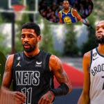 Kyrie Irving, Kevin Durant, Jalen Rose, Nets, Warriors
