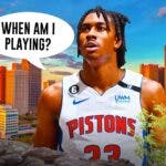 Jaden Ivey, Detroit Pistons, Pistons injury report