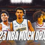 NBA Draft, Victor Wembanyama, Scoot Henderson, Anthony Black