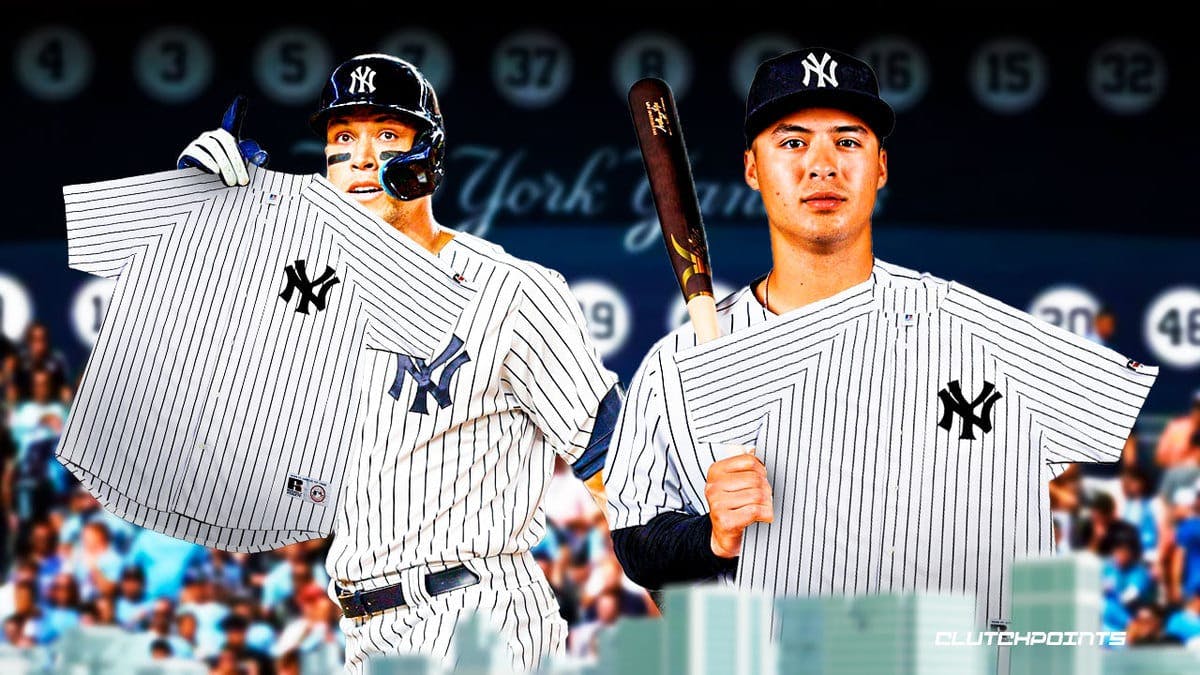 Aaron Judge, Anthony Volpe, Yankees, retired jersey, retired numbers, uniform numbers