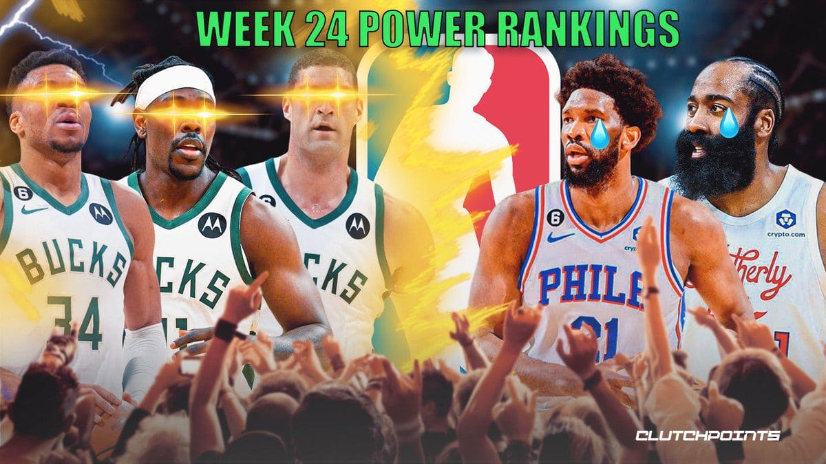 NBA Power Rankings, NBA Power Rankings Week 24, Bucks Power Rankings, Sixers Power Rankings, Celtics Power Rankings