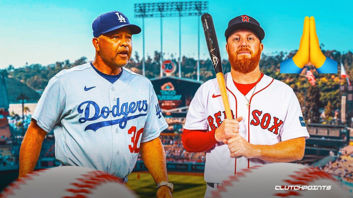 Dave Roberts, Justin Turner, Dodgers, Red Sox