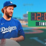 Clayton Kershaw, Los Angeles Dodgers, Opening Day