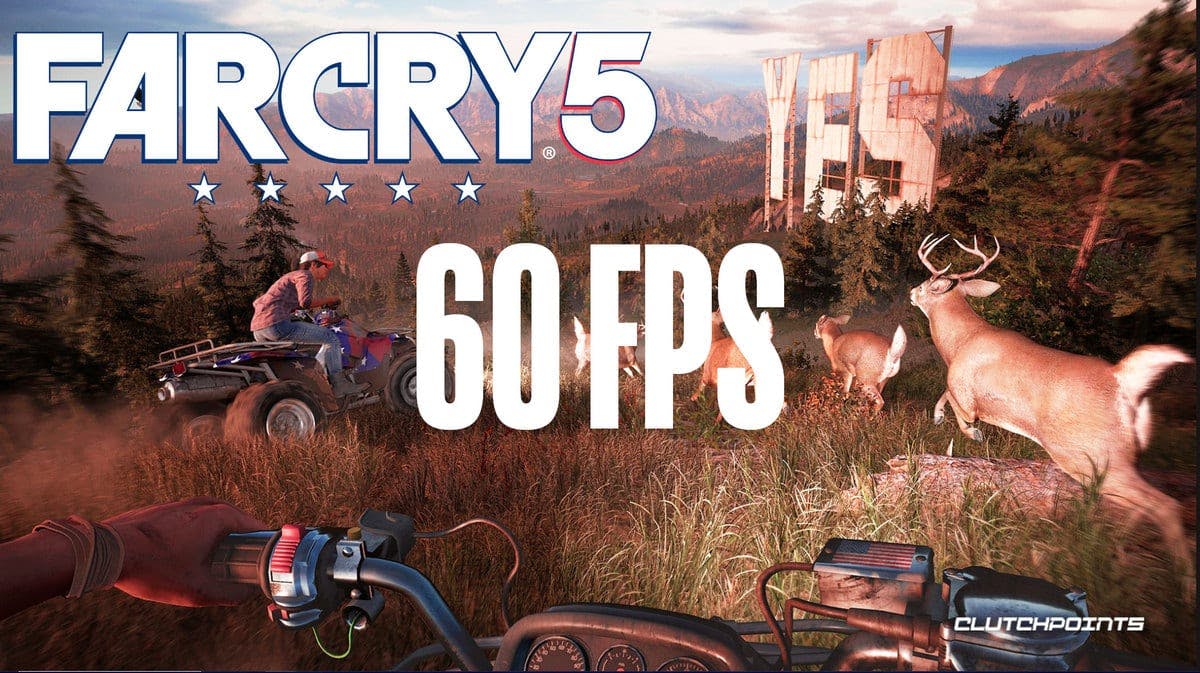 Far Cry 5 Xbox Series X PS5 60 FPS free patch