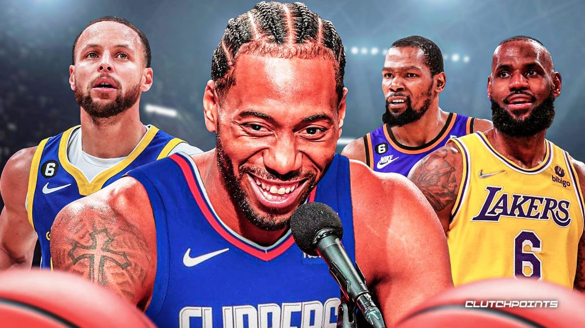 Kawhi Leonard, LeBron James, Steph Curry, Kevin Durant, Los angeles Clippers, Los Angeles Lakers, Golden State Warriors, Phoenix Suns
