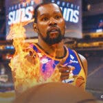 Kevin Durant, Phoenix Suns, injury
