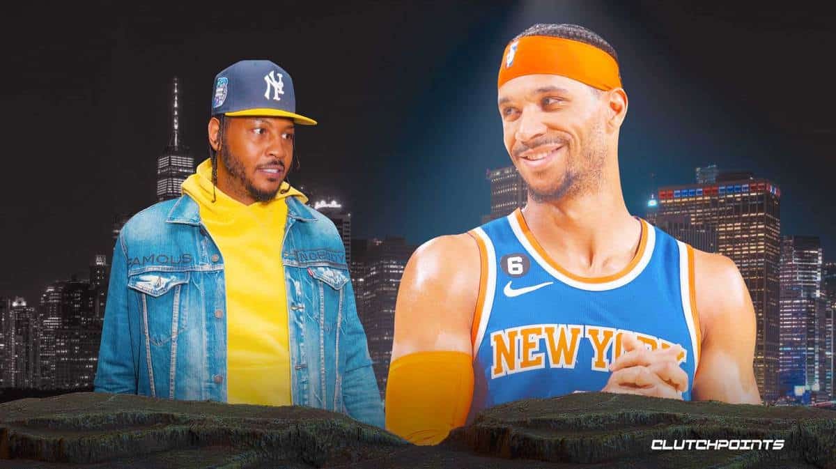 Josh Hart, Carmelo Anthony, New York Knicks
