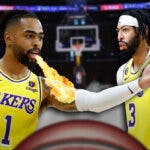 Anthony Davis Lakers D'Angelo Russell