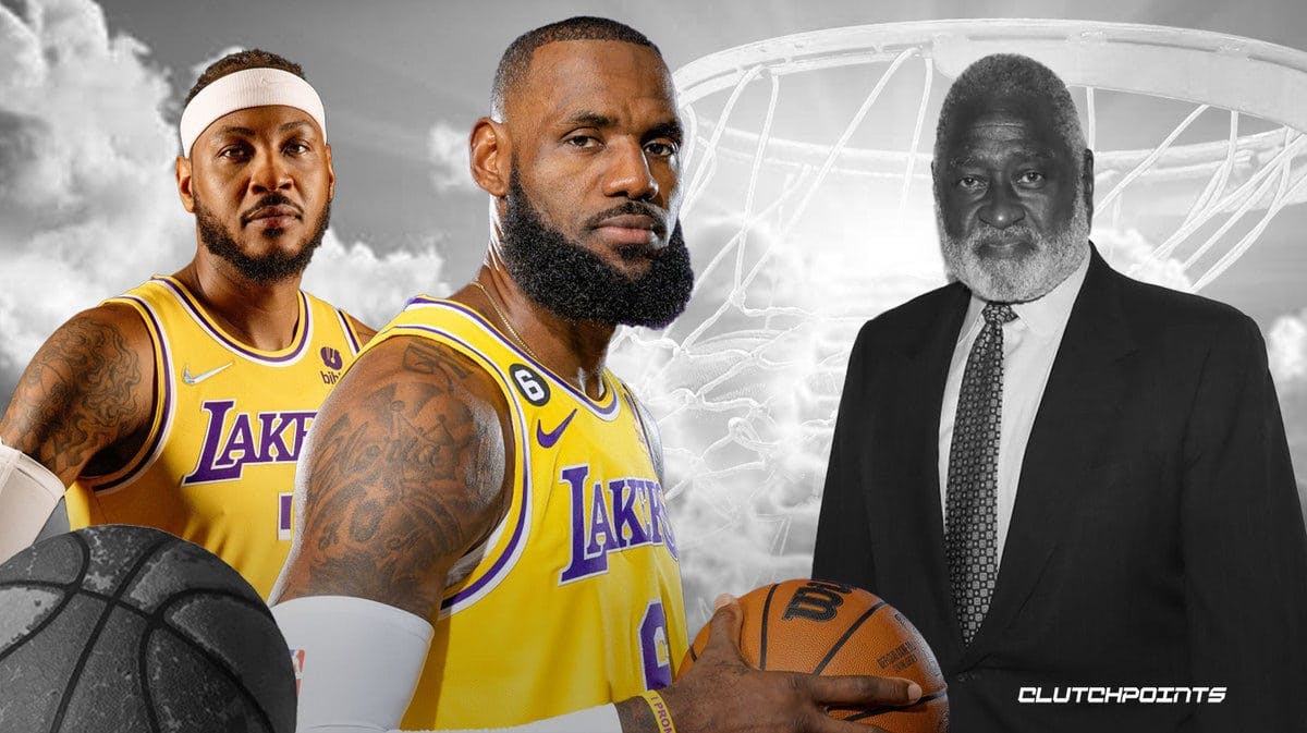 LeBron James, Carmelo Anthony, Willis Reed, Los Angeles Lakers, New York Knicks
