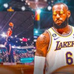 LeBron James, Los Angeles Lakers, Bronny James, Bryce James, McDonald's All-American Dunk Contest