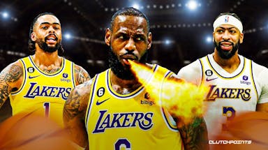 Lakers, LeBron James, Anthony Davis, D'Angelo Russell