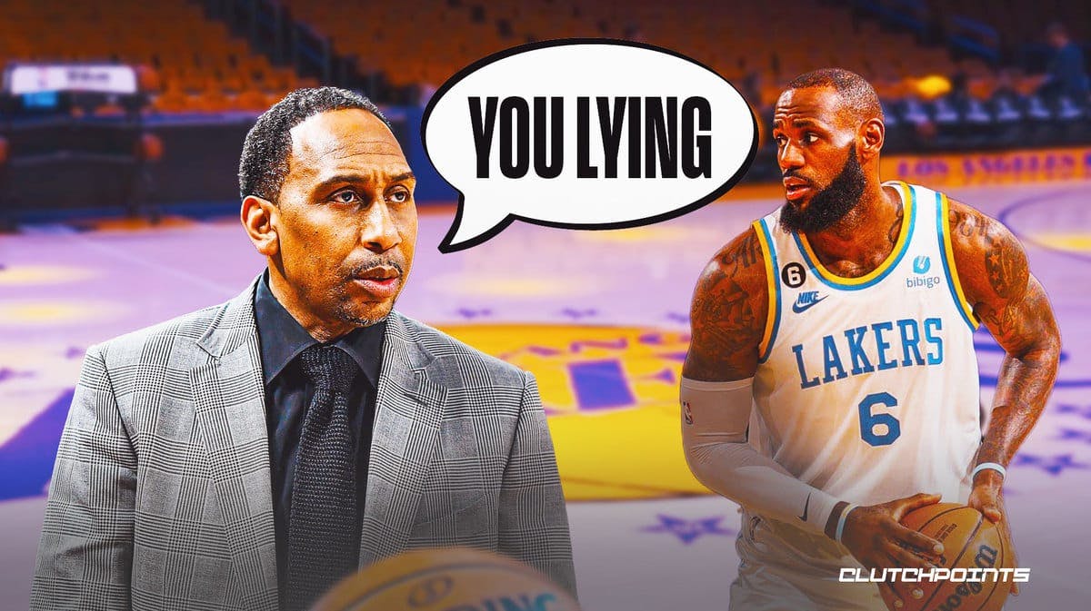 LeBron James, Stephen A Smith, Los Angeles Lakers