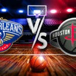 Pelicans Rockets prediction, pick, how to watch