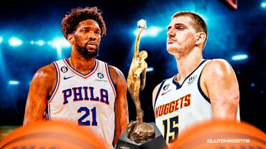 Joel Embiid, Nikola Jokic, NBA MVP, Philadelphia 76ers, Denver Nuggets