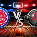 Pistons Rockets prediction