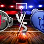 Grizzlies Rockets prediction