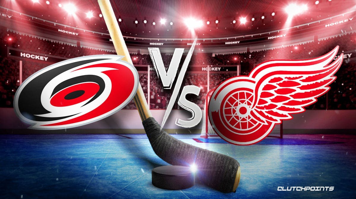 Hurricanes Red Wings prediction, pick, how to watch