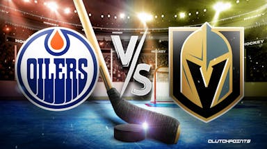Oilers Golden Knights prediction