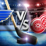 Blues Red Wings, Blues Red Wings prediction, Blues Red Wings pick, Blues Red Wings odds