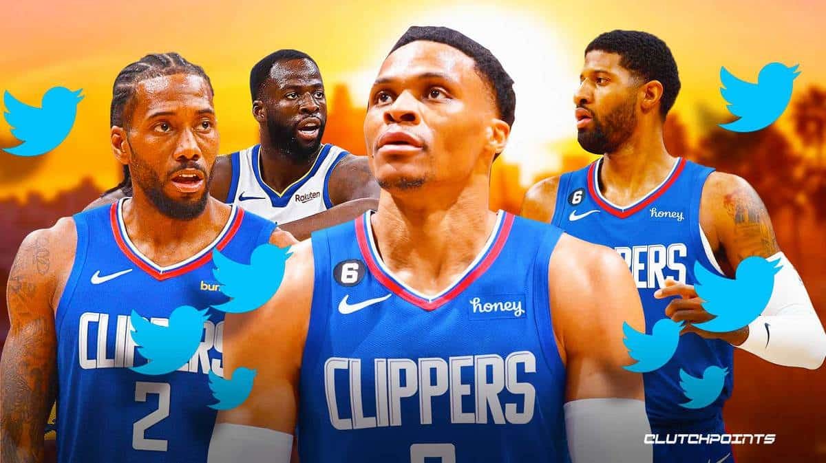 Russell Westbrook, Paul George, Kawhi Leonard, Draymond Green, Los Angeles Clippers, Golden State Warriors