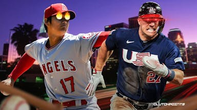 Shohei Ohtani, Mike Trout, Angels, usa vs japan, world baseball classic