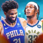 Sixers, Pacers, Joel Embiid, Myles Turner, Tyrese Maxey, Buddy Hield